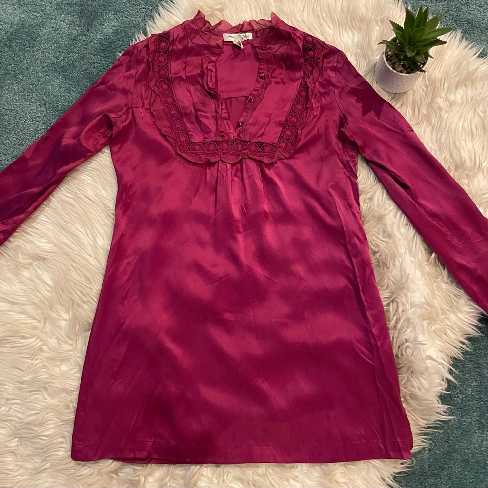 Joie silk mini dress